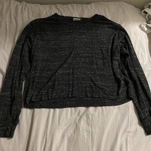 Black and gray sweatshirt